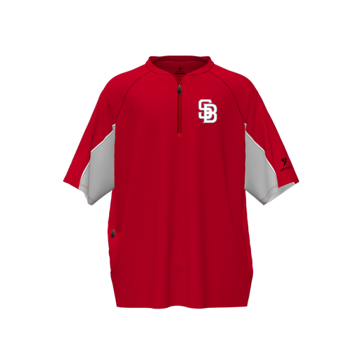 [CUS-DFW-WIND-PER-SSL-RED-YS-LOGO2] Wind Jacket (Youth S, Red, Logo 2)