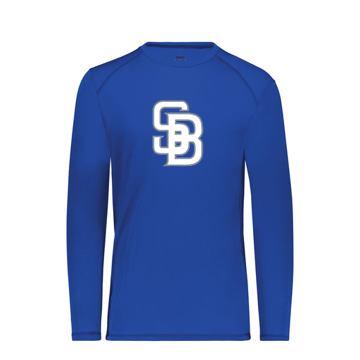 [6846.060.S-LOGO2] Youth SoftTouch Long Sleeve (Youth S, Royal, Logo 2)