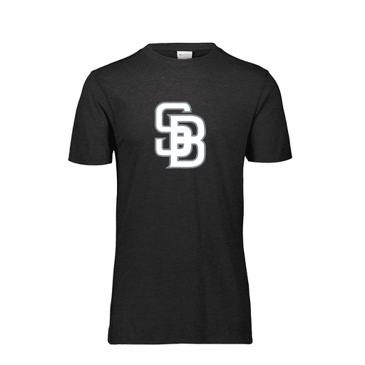 [FTSCUBBK-YS-LOGO2] Decker Youth Tri-Blend T-Shirt - Short Sleeve (Youth S, Black, Logo 2)