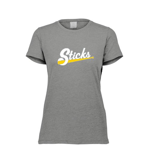 [3067.013.XS-LOGO1] Ladies Ultra-blend T-Shirt (Female Adult XS, Gray, Logo 1)