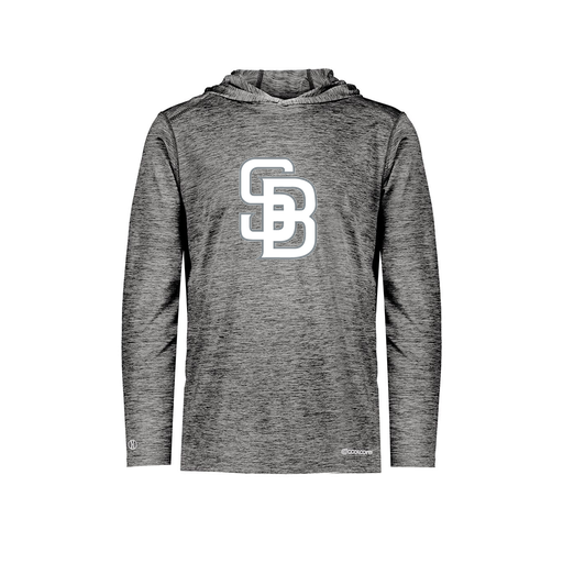 [FOLHCGBK-AS-LOGO2] Decker Men's Charge Hoodie (Adult S, Black, Logo 2)