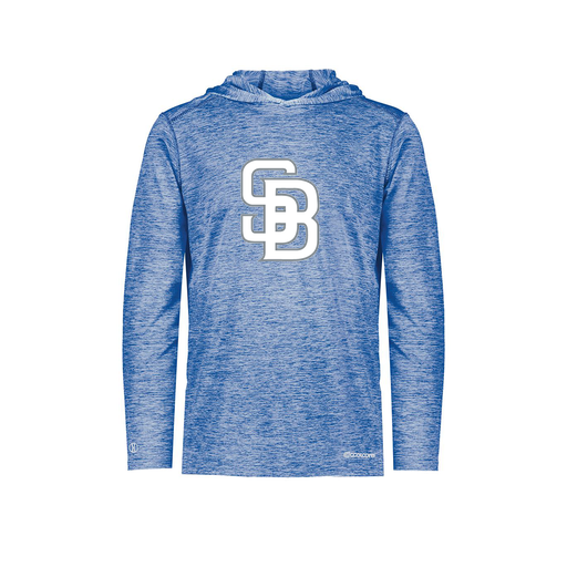 [FOLHCGRY-AS-LOGO2] Men's Charge Hoodie (Adult S, Royal, Logo 2)