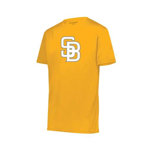 [222818.025.S-LOGO2] Men's Movement Dri Fit Shirt (Adult S, Athletic Gold, Logo 2)