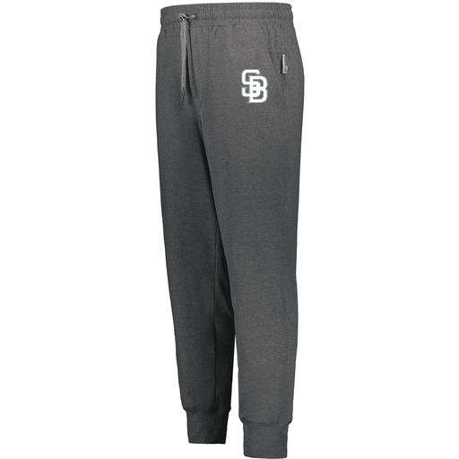 [222599.E83.XS-LOGO2] Men's Ventura Soft Knit Joggers (Adult XS, Gray, Logo 2)
