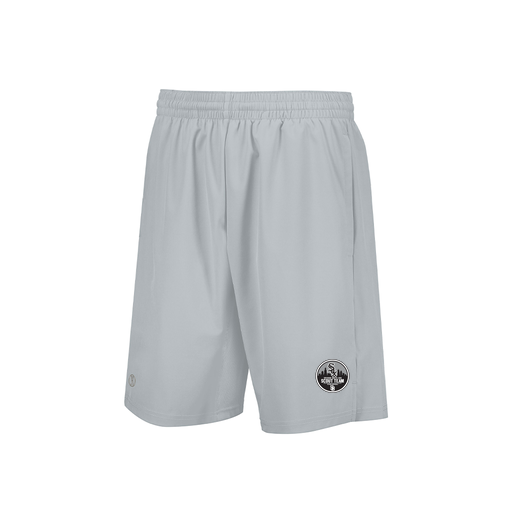 [229656-SIL-YS-LOGO3] Youth Weld Short (Youth S, Silver, Logo 3)
