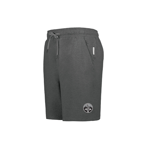 [223604.E83.S-LOGO3] YOUTH Ventura Soft Knit SHORTS (Youth S, Gray, Logo 3)