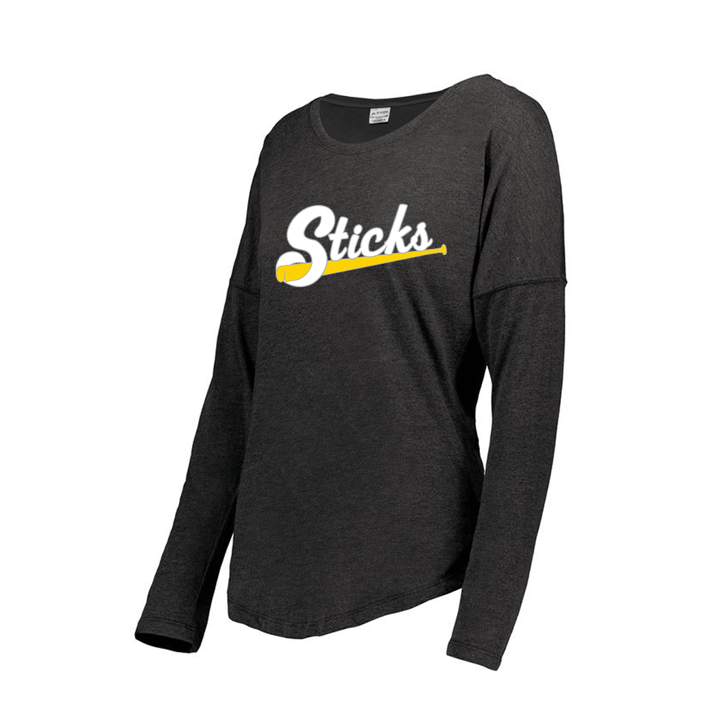 Decker Women's Tri-Blend T-Shirt - Long Sleeve